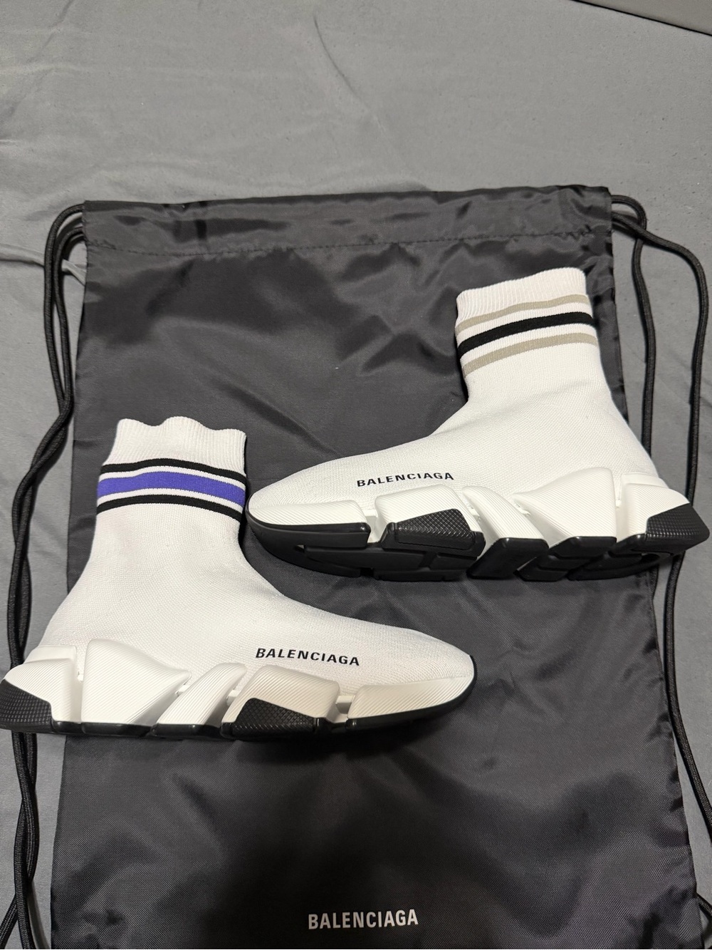 Balenciaga Womens Speed 2.0 LT Sneakers White Size EU35 US5